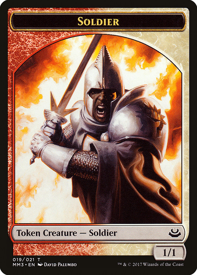 Soldier (019/021) [Modern Masters 2017 Tokens] | Eastridge Sports Cards & Games