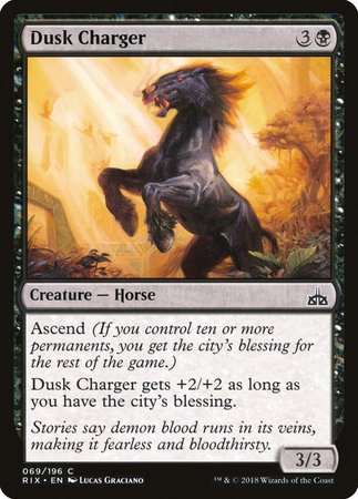 Dusk Charger [Rivals of Ixalan] | Eastridge Sports Cards & Games