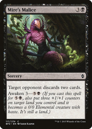 Mire's Malice [Battle for Zendikar] | Eastridge Sports Cards & Games