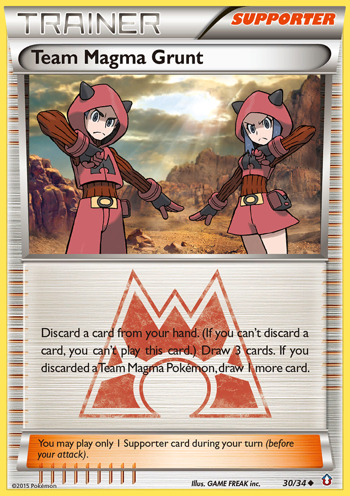 Team Magma Grunt (30/34) [XY: Double Crisis] | Eastridge Sports Cards & Games