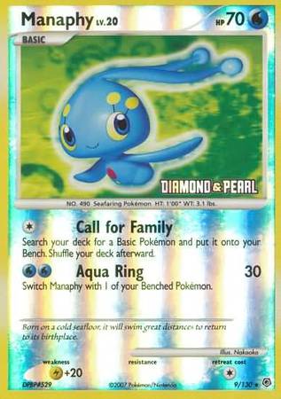 Manaphy (9/130) [Burger King Promos: 2008 Collection] | Eastridge Sports Cards & Games