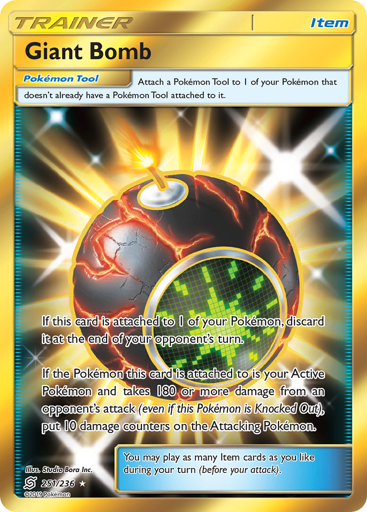 Giant Bomb (251/236) [Sun & Moon: Unified Minds] | Eastridge Sports Cards & Games