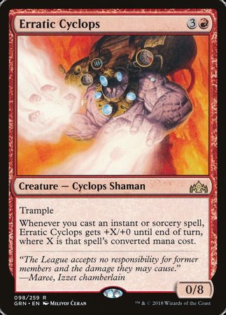 Erratic Cyclops [Guilds of Ravnica] | Eastridge Sports Cards & Games