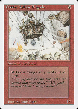 Goblin Balloon Brigade [Revised Edition] | Eastridge Sports Cards & Games