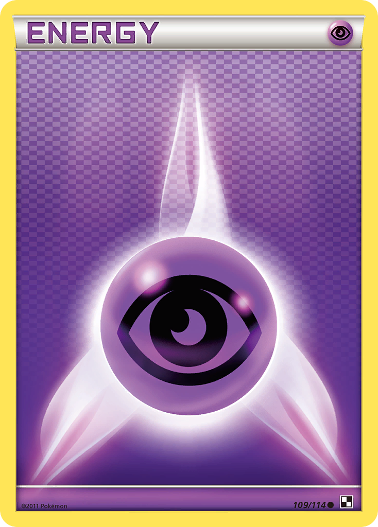 Psychic Energy (109/114) [Black & White: Base Set] | Eastridge Sports Cards & Games