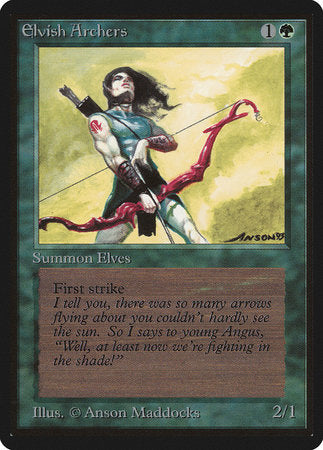 Elvish Archers [Limited Edition Beta] | Eastridge Sports Cards & Games