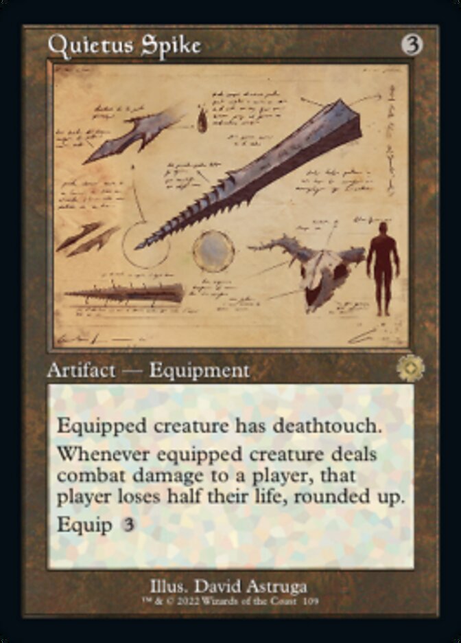 Quietus Spike (Retro Schematic) [The Brothers' War Retro Artifacts] | Eastridge Sports Cards & Games