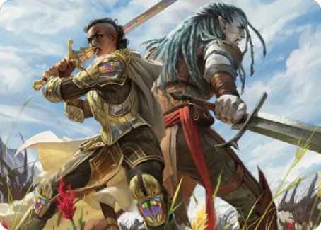 Join Forces Art Card [Dominaria United Art Series] | Eastridge Sports Cards & Games