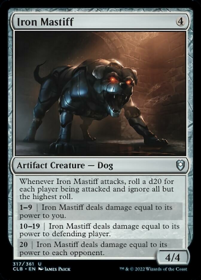 Iron Mastiff [Commander Legends: Battle for Baldur's Gate] | Eastridge Sports Cards & Games