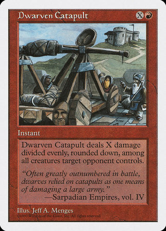 Dwarven Catapult [Fifth Edition] | Eastridge Sports Cards & Games