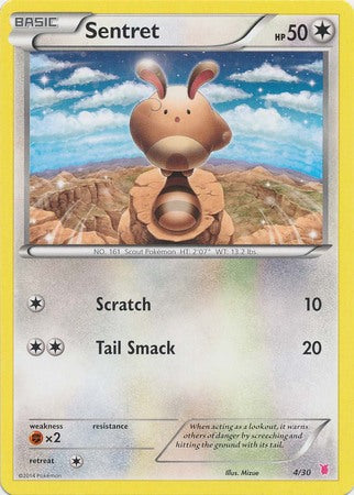 Sentret (4/30) [XY: Trainer Kit 1 - Wigglytuff] | Eastridge Sports Cards & Games