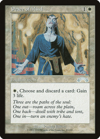 Peace of Mind [Exodus] | Eastridge Sports Cards & Games