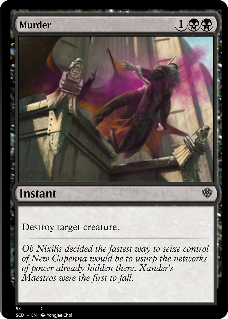 Murder [Starter Commander Decks] | Eastridge Sports Cards & Games