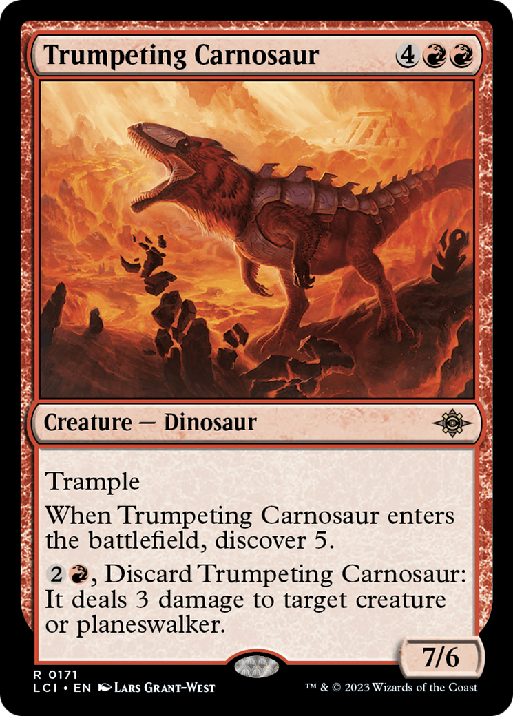 Trumpeting Carnosaur [The Lost Caverns of Ixalan] | Eastridge Sports Cards & Games