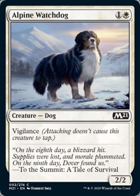 Alpine Watchdog [Core Set 2021] | Eastridge Sports Cards & Games