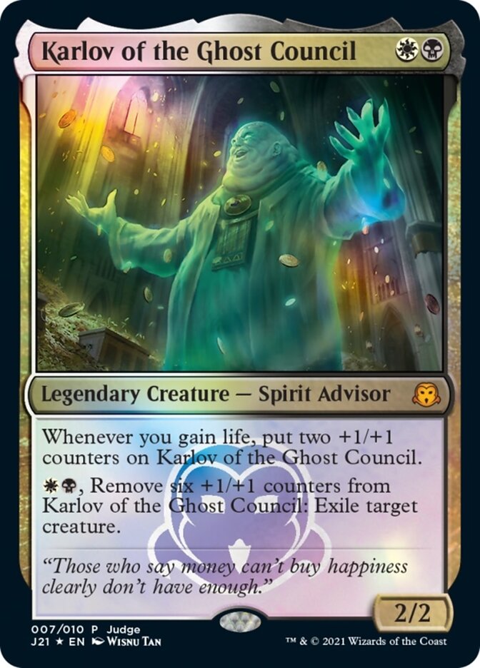 Karlov of the Ghost Council [Judge Gift Cards 2021] | Eastridge Sports Cards & Games