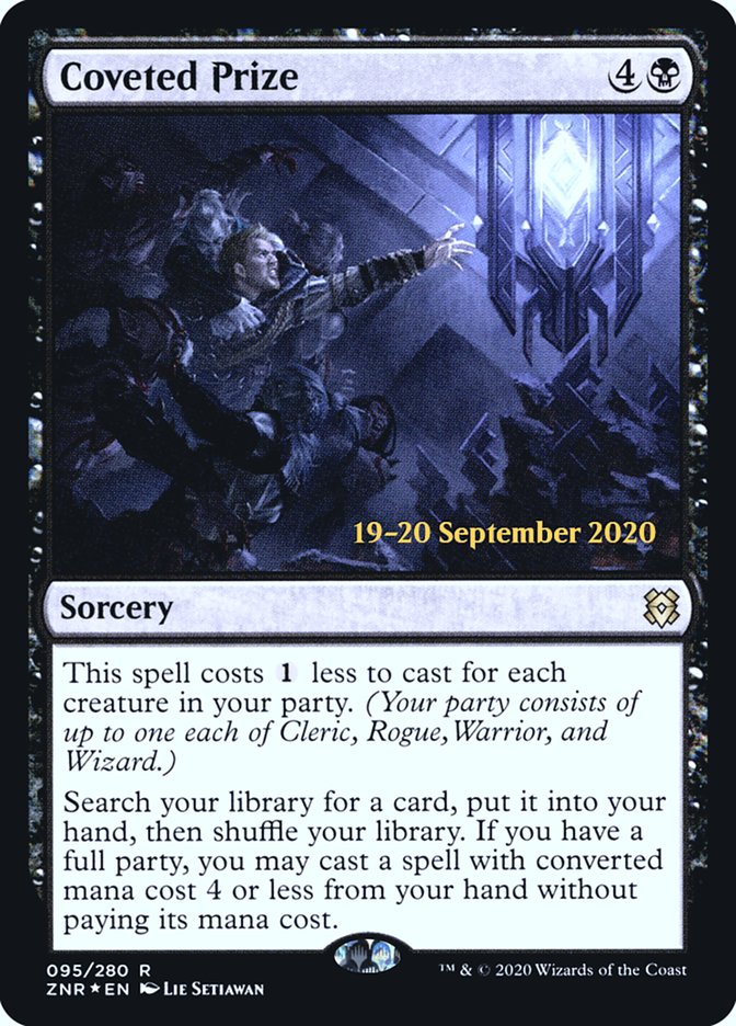 Coveted Prize  [Zendikar Rising Prerelease Promos] | Eastridge Sports Cards & Games