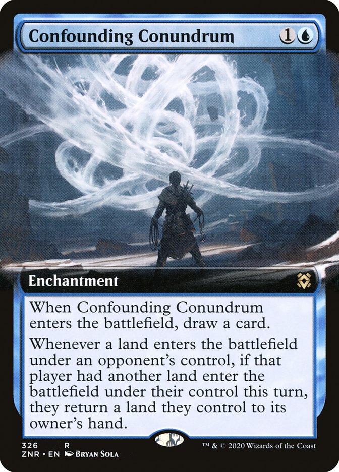 Confounding Conundrum (Extended Art) [Zendikar Rising] | Eastridge Sports Cards & Games