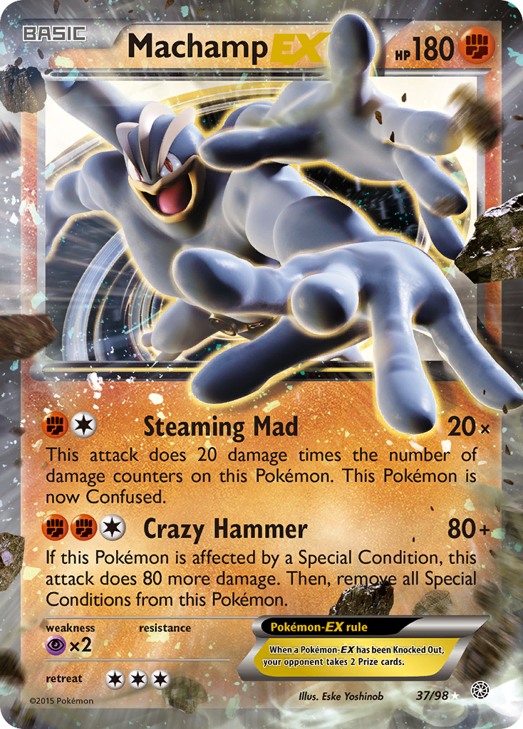 Machamp EX (37/98) [XY: Ancient Origins] | Eastridge Sports Cards & Games