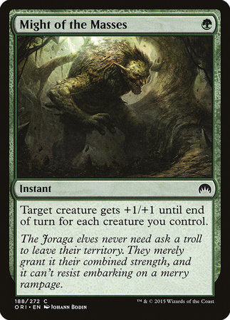 Might of the Masses [Magic Origins] | Eastridge Sports Cards & Games