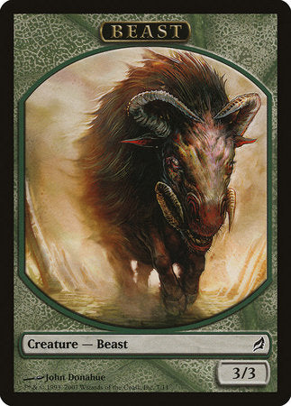 Beast Token [Lorwyn Tokens] | Eastridge Sports Cards & Games