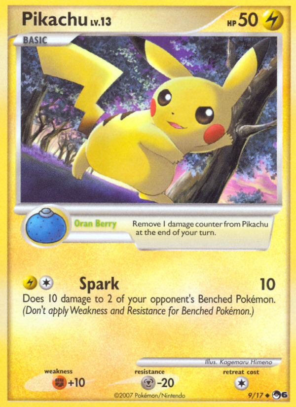 Pikachu (9/17) [POP Series 6] | Eastridge Sports Cards & Games