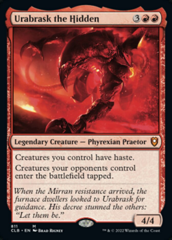 Urabrask the Hidden [Commander Legends: Battle for Baldur's Gate] | Eastridge Sports Cards & Games