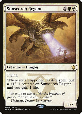 Sunscorch Regent [Dragons of Tarkir] | Eastridge Sports Cards & Games