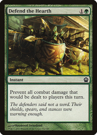 Defend the Hearth [Theros] | Eastridge Sports Cards & Games