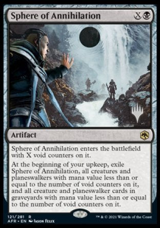 Sphere of Annihilation (Promo Pack) [Dungeons & Dragons: Adventures in the Forgotten Realms Promos] | Eastridge Sports Cards & Games