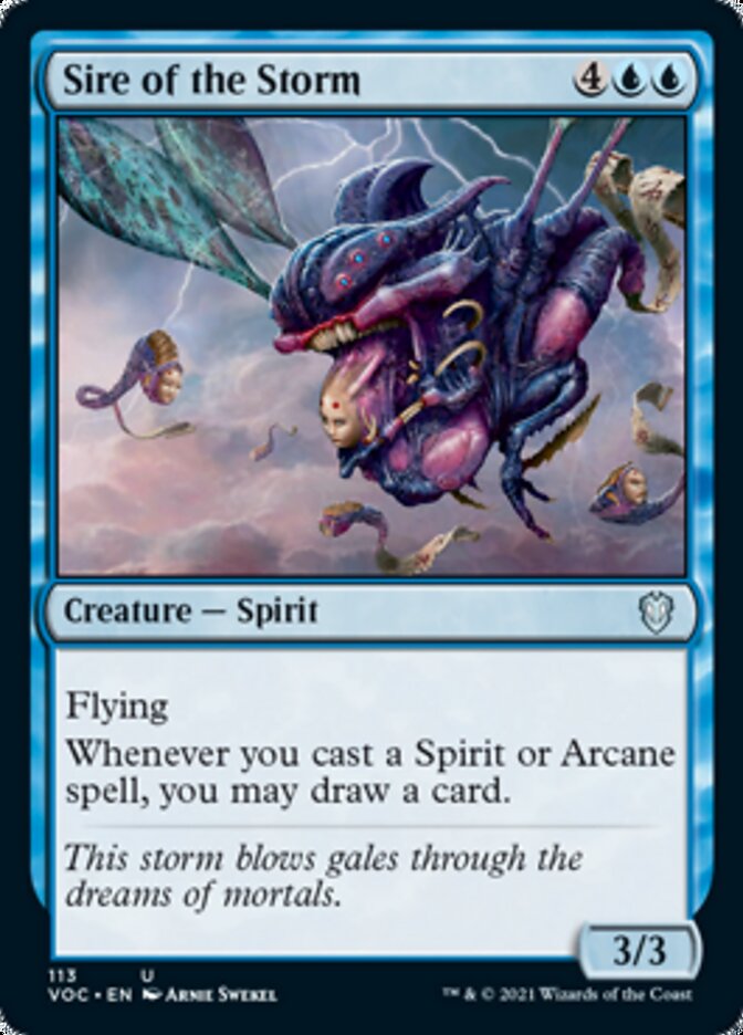 Sire of the Storm [Innistrad: Crimson Vow Commander] | Eastridge Sports Cards & Games