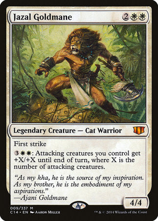 Jazal Goldmane [Commander 2014] | Eastridge Sports Cards & Games