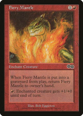 Fiery Mantle [Urza's Saga] | Eastridge Sports Cards & Games