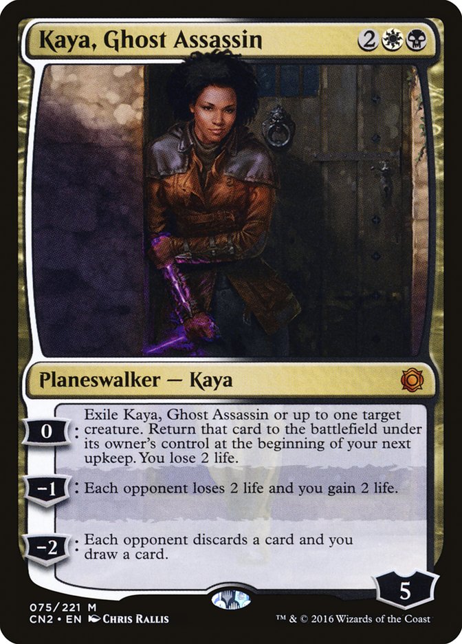 Kaya, Ghost Assassin (075/221) [Conspiracy: Take the Crown] | Eastridge Sports Cards & Games