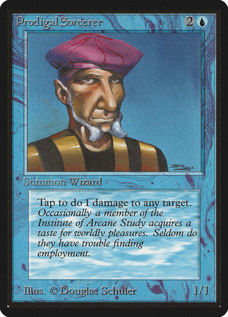 Prodigal Sorcerer [Limited Edition Beta] | Eastridge Sports Cards & Games