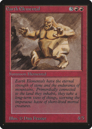Earth Elemental [Limited Edition Beta] | Eastridge Sports Cards & Games