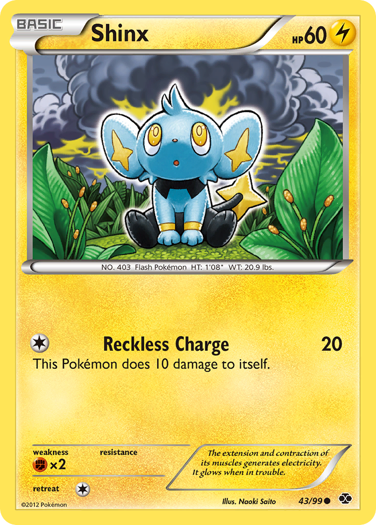 Shinx (43/99) [Black & White: Next Destinies] | Eastridge Sports Cards & Games