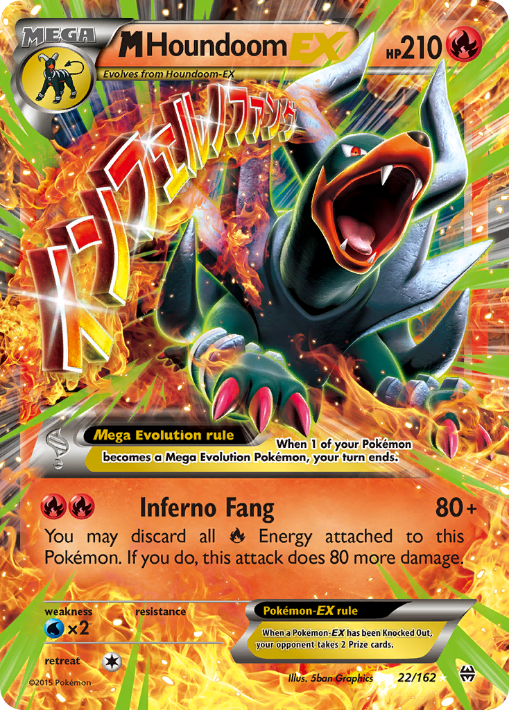 M Houndoom EX (22/162) [XY: BREAKthrough] | Eastridge Sports Cards & Games