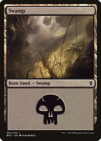 Swamp (261) [Battle for Zendikar] | Eastridge Sports Cards & Games