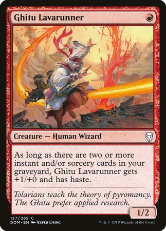 Ghitu Lavarunner [Dominaria] | Eastridge Sports Cards & Games