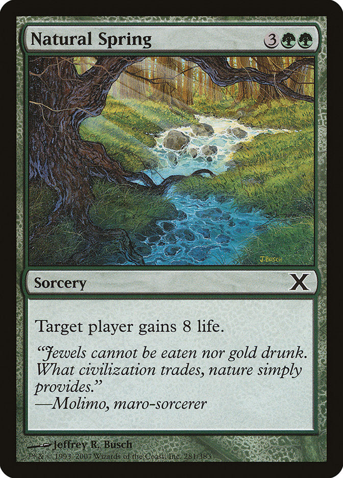Natural Spring [Tenth Edition] | Eastridge Sports Cards & Games