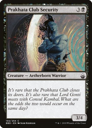 Prakhata Club Security [Battlebond] | Eastridge Sports Cards & Games