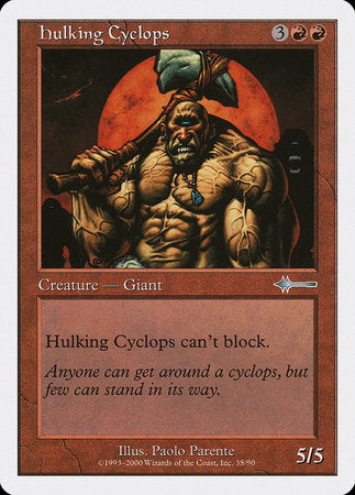 Hulking Cyclops [Beatdown Box Set] | Eastridge Sports Cards & Games