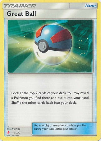 Great Ball (21/30) [Sun & Moon: Trainer Kit - Lycanroc] | Eastridge Sports Cards & Games