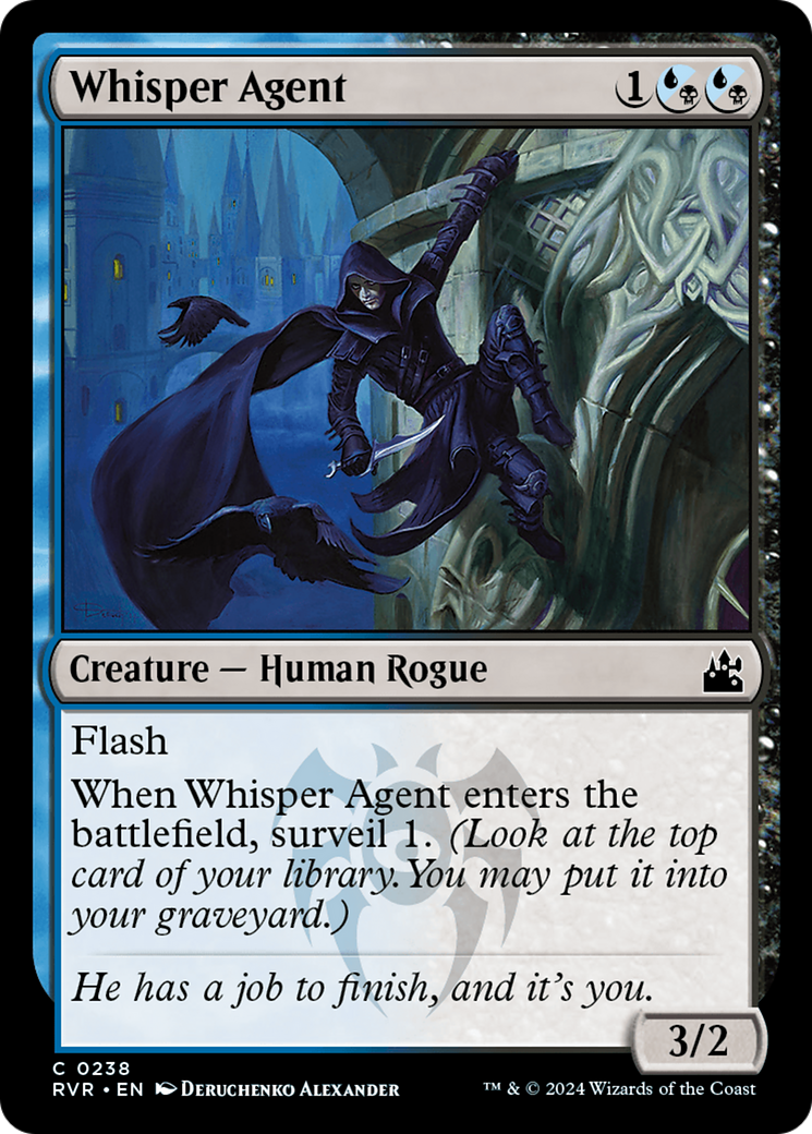 Whisper Agent [Ravnica Remastered] | Eastridge Sports Cards & Games