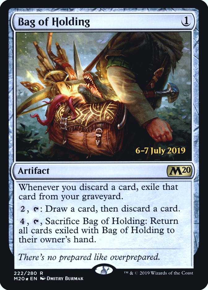Bag of Holding  [Core Set 2020 Prerelease Promos] | Eastridge Sports Cards & Games