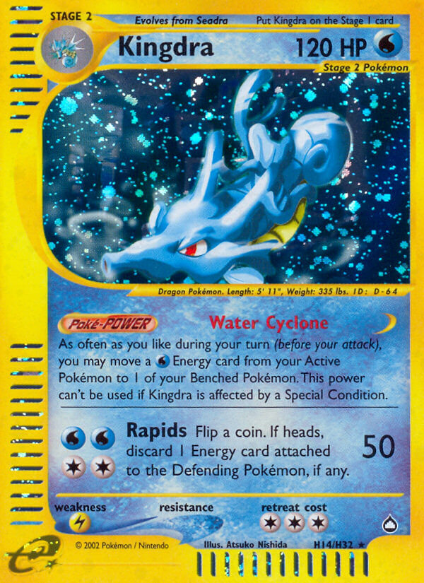 Kingdra (H14/H32) [Aquapolis] | Eastridge Sports Cards & Games