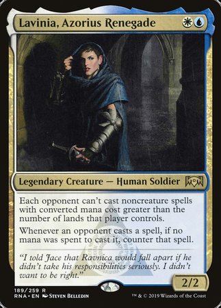 Lavinia, Azorius Renegade [Ravnica Allegiance] | Eastridge Sports Cards & Games