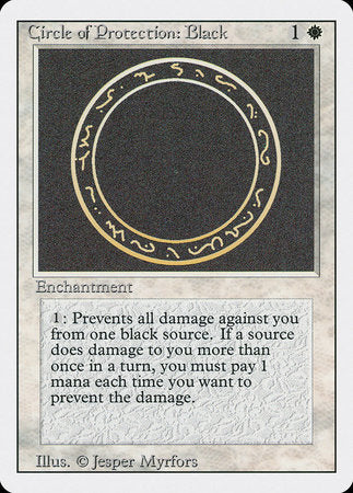 Circle of Protection: Black [Revised Edition] | Eastridge Sports Cards & Games