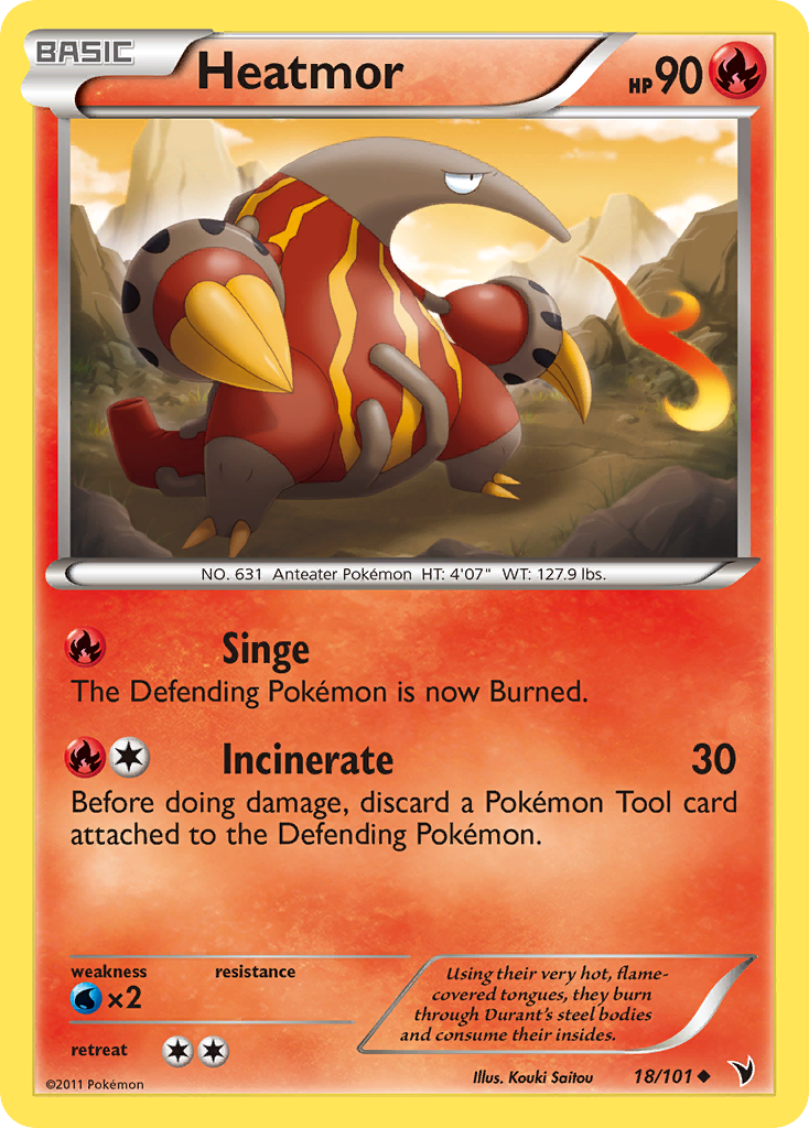 Heatmor (18/101) [Black & White: Noble Victories] | Eastridge Sports Cards & Games